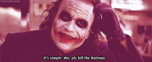 Joker Simple GIF - Joker Simple Kill - Discover & Share GIFs