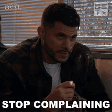 Stop Complaining Allan GIF - Stop Complaining Allan The Oval GIFs