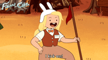 I Kick Ass Fionna GIF - I Kick Ass Fionna Adventure Time Fionna And Cake GIFs