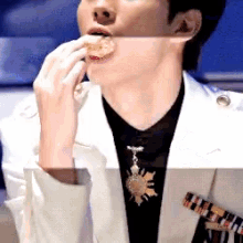 Hongbin Eating GIF