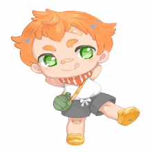 a white circle with a rainbow in the middle of it