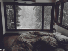 mood snow sheets bed