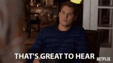 Thats Great To Hear Bryce Walker GIF - Thats Great To Hear Bryce Walker Justin Prentice GIFs