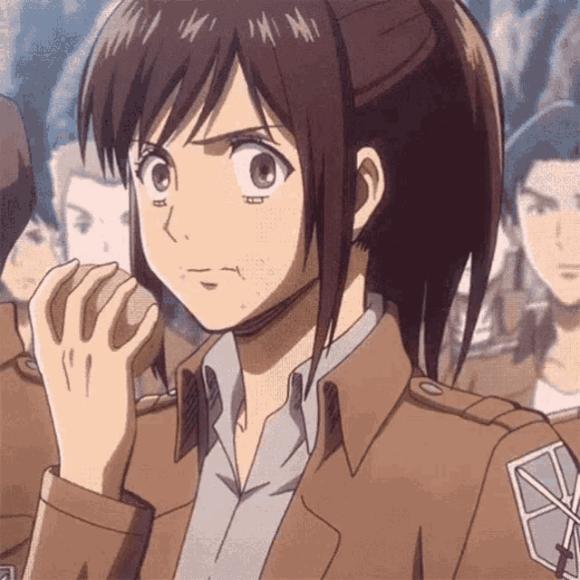 For Anime Tuesday: Sasha from Shingeki no Kyojin (aka Attack on
