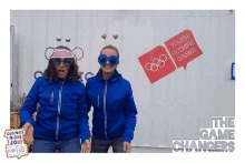 Crazy Headbands Blue Shades GIF - Crazy Headbands Blue Shades Sunvisor GIFs