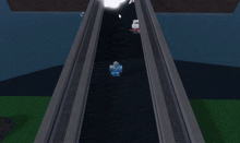 a screenshot of a video game shows a building that says tony 's barber shop on it