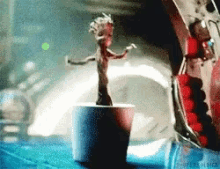 Dancing Groot GIF - Dancing Groot Baby Groot GIFs