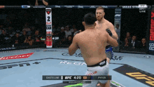 a ufc fight between gastlum and pyfer is being broadcast on espn