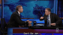Jon Stewart Dont Go Jon GIF - Jon Stewart Dont Go Jon Host GIFs