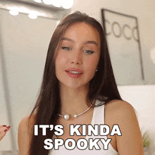 It'S Kinda Spooky Lisa Alexandra GIF - It'S Kinda Spooky Lisa Alexandra Coco Lili GIFs