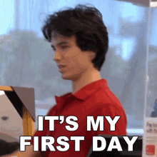 Its My First Day Lofe GIF - Its My First Day Lofe Today Is My First Day GIFs
