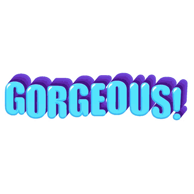 Gorgeous Beautiful Sticker - Gorgeous Beautiful Pretty - Discover & Share  GIFs