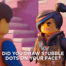 Did You Draw Stubble Dots On Your Face Curious GIF - Did You Draw Stubble Dots On Your Face Curious Confused GIFs