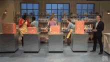 Getting Ingredients Competition GIF - Getting Ingredients Competition Panicky GIFs