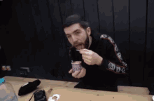 Ice Cream Cup Finished An Ice Cream Cup GIF - Ice Cream Cup Finished An Ice Cream Cup Ate GIFs