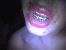 Blinging Grill In Your Mouth GIF