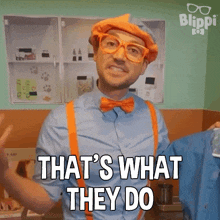 That'S What They Do Blippi GIF - That'S What They Do Blippi Blippi Wonders Educational Cartoons For Kids GIFs