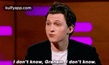 I Don'T Know, Graham. I Don'T Know..Gif GIF
