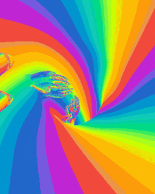 Rainbow Hands GIF - Rainbow Hands Colorful GIFs