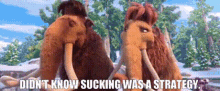 Ice Age Granny GIF - Ice Age Granny Didnt Know Sucking Was A Strategy GIFs