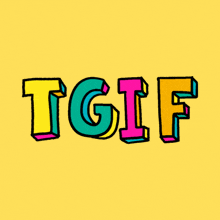 Tgif Friday GIF - Tgif Friday Yellow GIFs