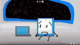 a screenshot of a video on youtube shows a cartoon character with a sad face