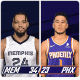 Memphis Grizzlies (34) Vs. Phoenix Suns (23) First-second Period Break GIF - Nba Basketball Nba 2021 GIFs