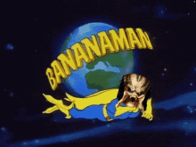 predator bananaman hero space fly
