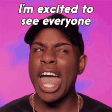 Im Excited To See Everyone Monét X Change GIF - Im Excited To See Everyone Monét X Change Rupauls Drag Race All Stars GIFs