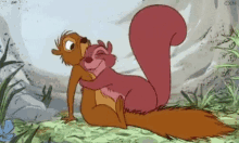 Chip And Dale Rescue Rangers GIF - Chip And Dale Rescue Rangers Hug GIFs