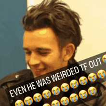 Matty Healy Even He Was Weirded Tf Out Even He Was Weirded Tf Out Matty Healy GIF