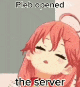 Pleb Opened The Server GIF - Pleb Opened The Server GIFs