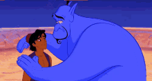 Hug - Genie GIF - Genie Aladdin Hug GIFs
