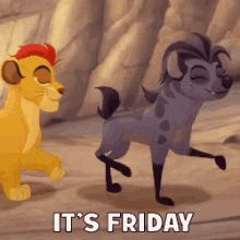 Lion King Its Friday GIF - Lion King Its Friday Dance GIFs