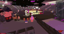 a wrestling ring in a video game with the year 2021