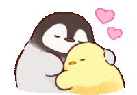 Penguin Penguin Hug Sticker - Penguin Penguin Hug Hug Stickers