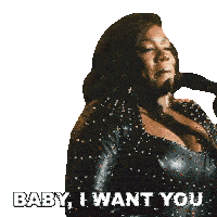 Baby I Want You Tanya Trotter Sticker