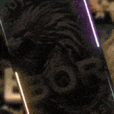 a close up of a bottle of bof beer