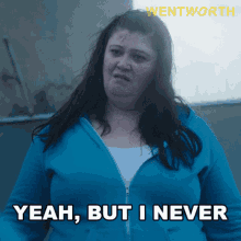 Yeah But I Never Sue Jenkins GIF - Yeah But I Never Sue Jenkins Wentworth GIFs