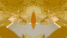 a yellow smiley face is standing on a yellow background