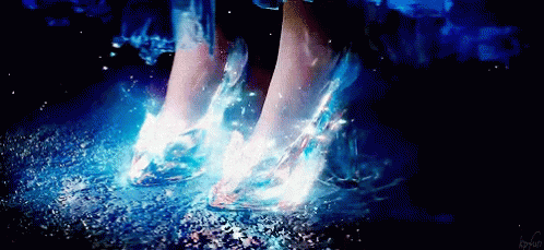 Cinderella Glass Slippers GIF - Cinderella Glass Slippers - Discover &  Share GIFs