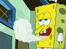 Smokin Spongebob GIF - Smokin Spongebob GIFs