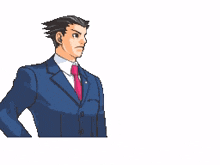 ace attorney pointing point no sprite