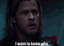 I Want To Know Why Thor GIF