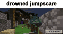 Drowned Minecraft GIF - Drowned Minecraft Minecraft Drowned GIFs