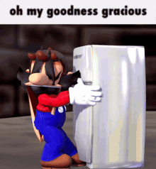 Oh My Goodness Gracious Mario GIF - Oh My Goodness Gracious Mario Super Mario GIFs