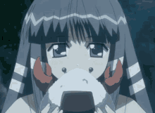 Anime Kagura GIF - Anime Kagura Eating GIFs