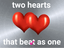 Two Heart That Beat As One Love GIF - Two Heart That Beat As One Heart Love GIFs