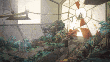 Scavengers Reign Greenhouse GIF - Scavengers Reign Greenhouse Plants GIFs