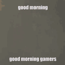 Good Morning Good Morning Gamers GIF